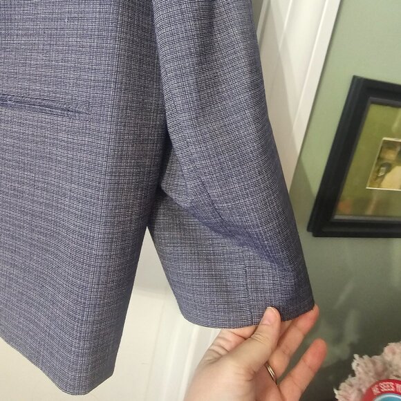 Alex Marie Navy Blue Blazer - Picture 5 of 12